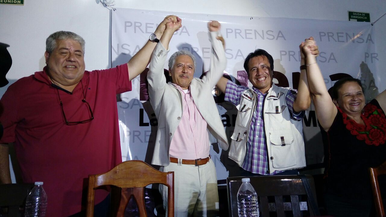 Celebra Hipólito Rodríguez ventaja en elección municipal de Xalapa