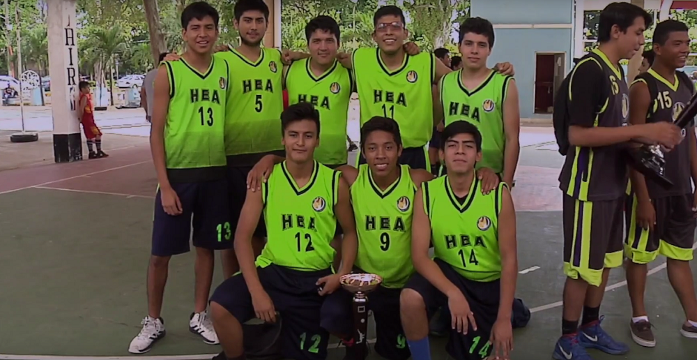 Colegio Minatitlán llega a la final de liga de basquetbol infantil y juvenil de Coatzacoalcos