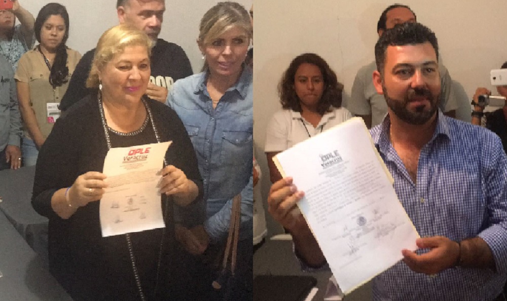 OPLE entrega constancias de mayoría a candidatos de Córdoba y Fortín