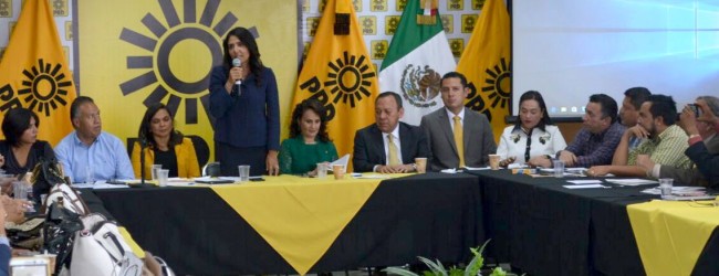 Se reúnen alcaldes electos perredistas de Veracruz con dirigencia nacional del PRD