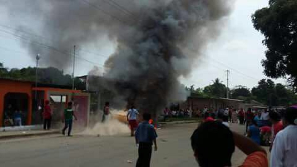 Queman paquetes electorales en el municipio de Zaragoza