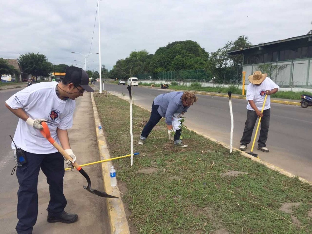 En Tierra Blanca conmemoran Día Mundial del Medio Ambiente con reforestación