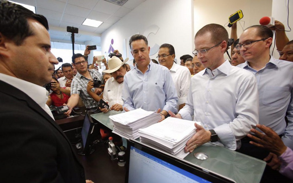 Presentan PAN y Guillermo Anaya impugnación de la elección a gobernador en Coahuila