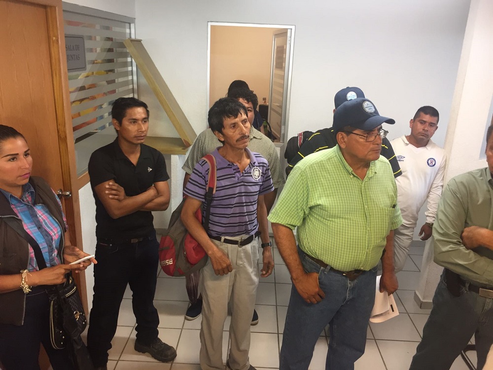 Trabajadores exigen pago atrasado a la empresa Grupo Alfa Welders Industriales