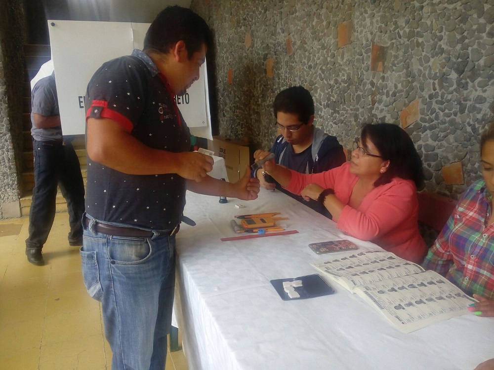 Aumenta la afluencia de votantes en Xico