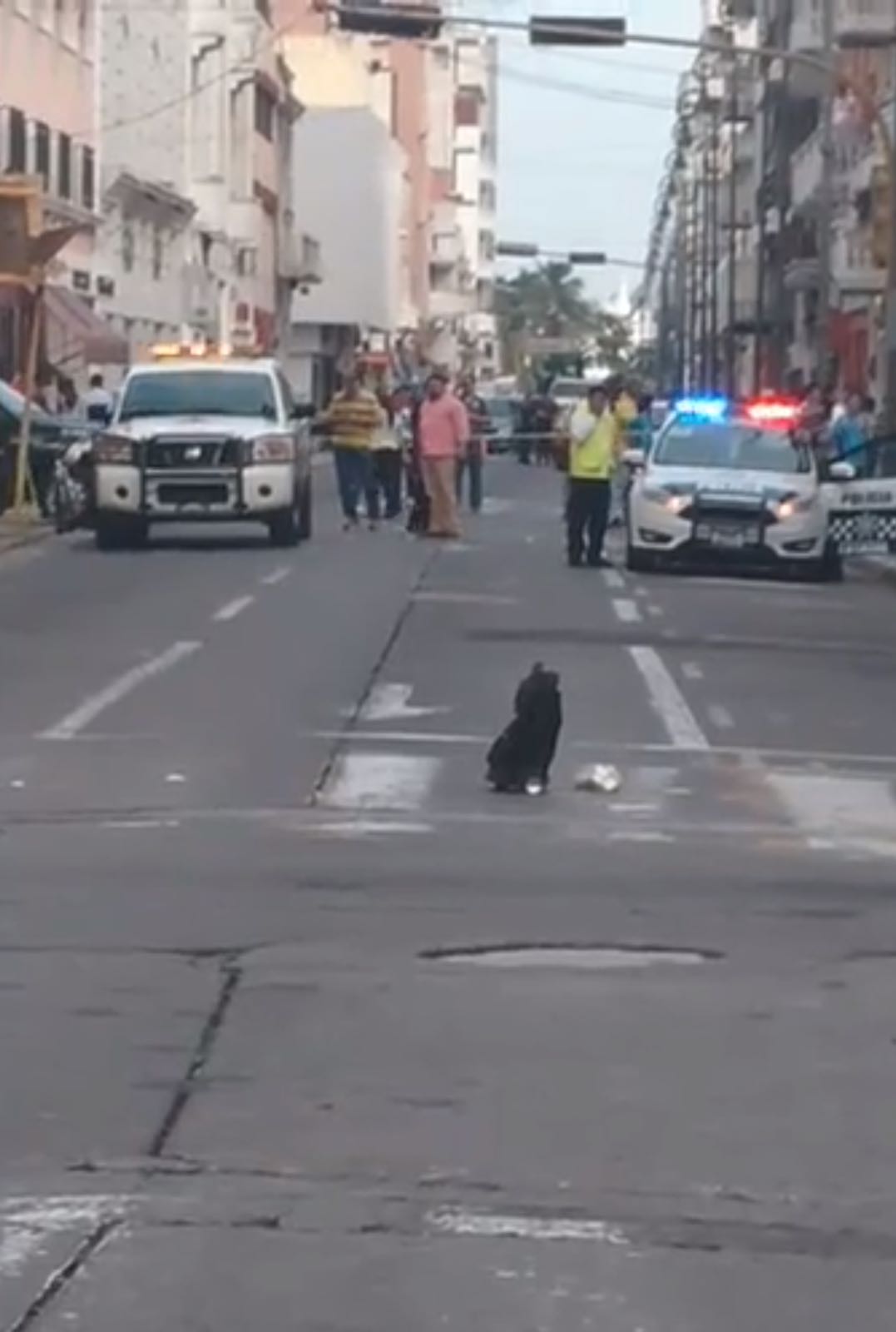 Acordonan avenida Independencia por presunto artefacto explosivo