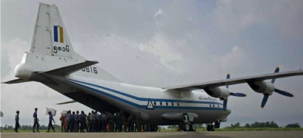 Desaparece avión militar en Myanmar con 116 personas a bordo