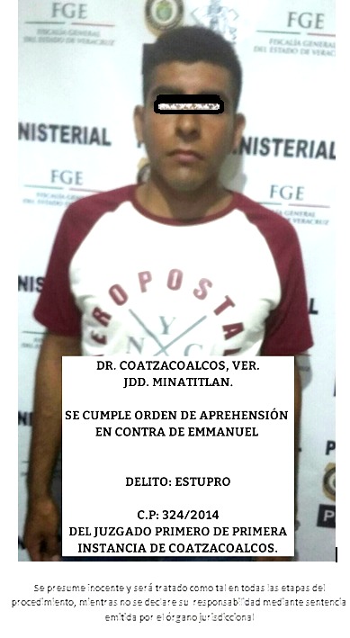 Por pederastia y estupro, detiene Policía Ministerial a dos sujetos, en Minatitlán y Las Choapas
