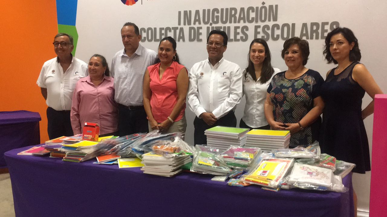 DIF Córdoba inicia campaña de recolección de útiles escolares