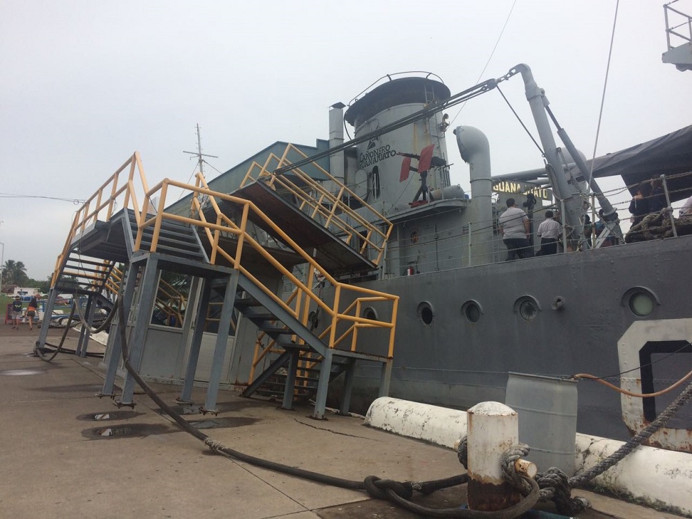 Ante rehabilitación Buque Guanajuato no cerrará sus puertas al público