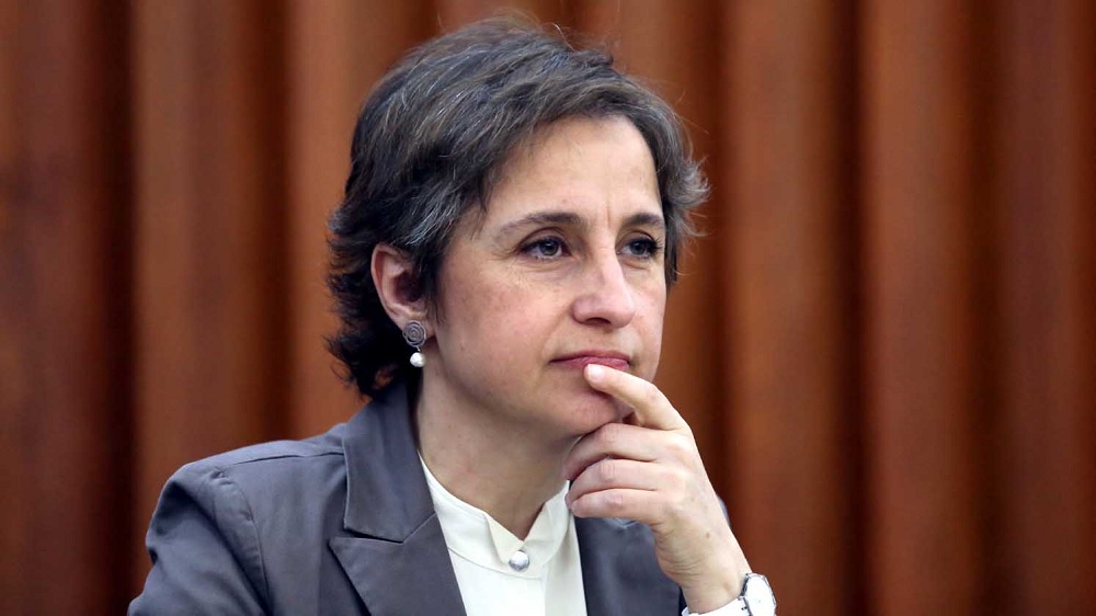 Juez federal declara legal la terminación del contrato de Carmen Aristegui con MVS