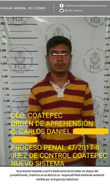 Vincula Juez a proceso a imputado por extorsión múltiple, en Coatepec
