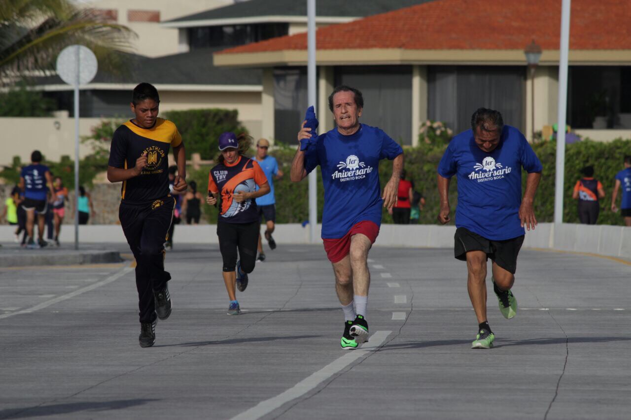 Festejan con carrera el primer aniversario del Distrito Boca