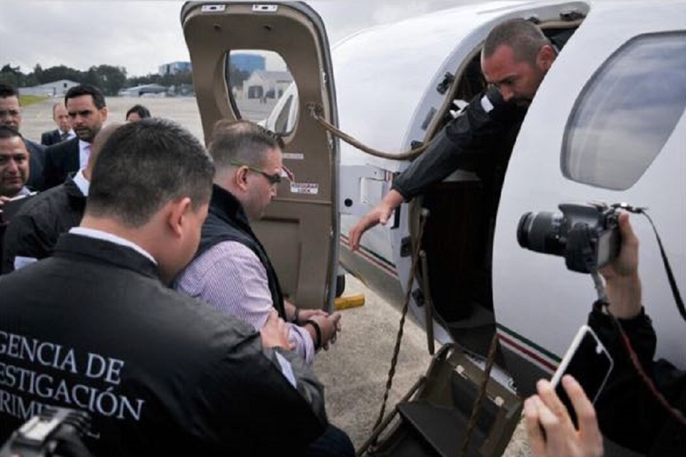Concluye proceso de extradición de Javier Duarte de Ochoa