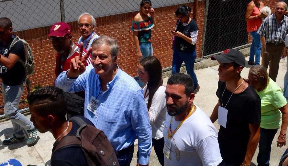 Venezuela declara al expresidente Fox “persona no grata” a través de tuits