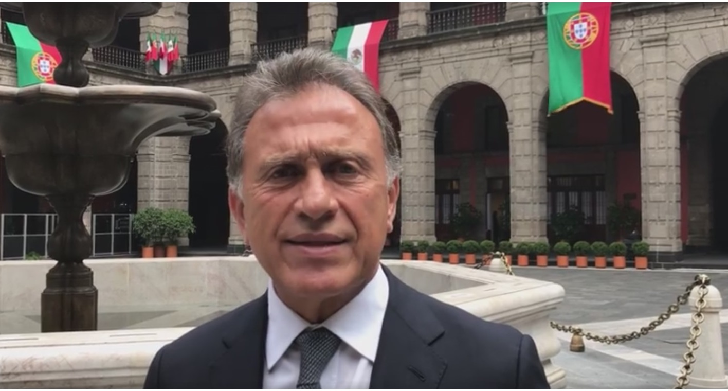 Que Duarte sea castigado y devuelva lo que se robó, exige el gobernador Yunes Linares