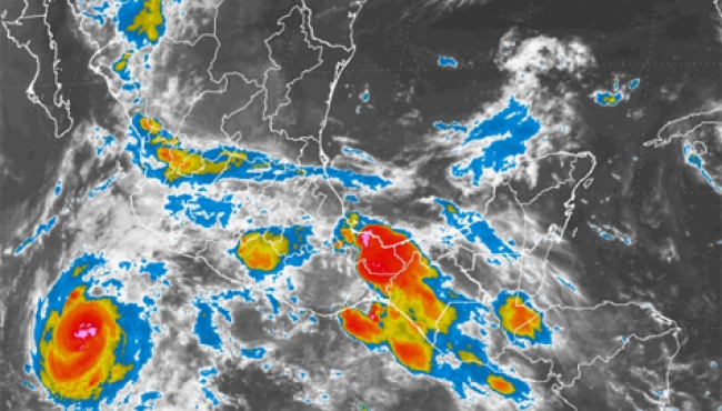 Huracán Hilary aumenta gradualmente su fuerza y se desplaza al oeste-noroeste