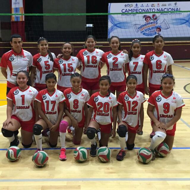 Leonas regresaron con quinto lugar de Festival Nacional de Voleibol