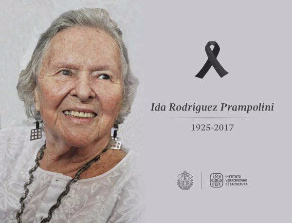 Rendirán homenaje a Ida Rodríguez Prampolini en Palacio de Bellas Artes