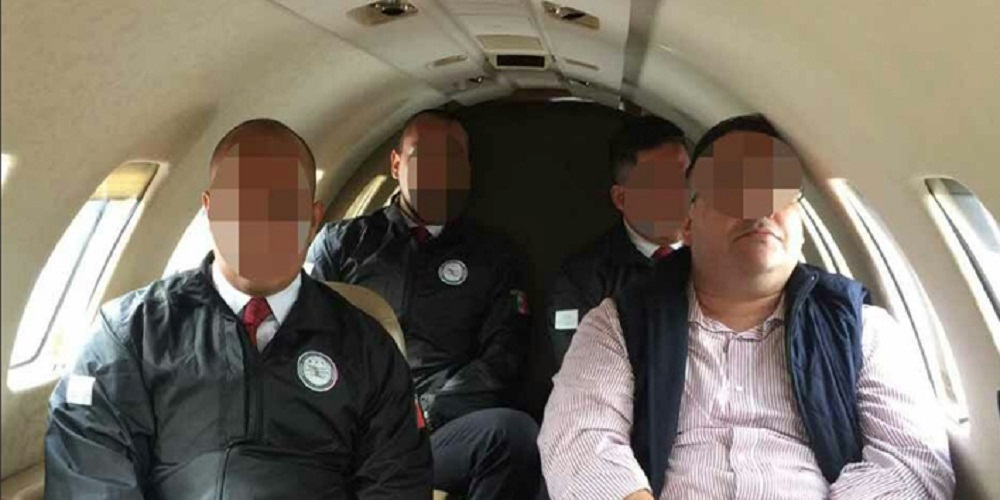 Llega Javier Duarte a México, lo trasladarán de inmediato al Reclusorio Norte