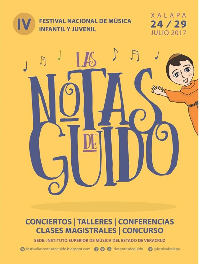 Anuncian el Cuarto Festival Las Notas de Guido