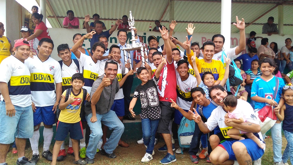 River Plate campeón del futbol en Villa Allende