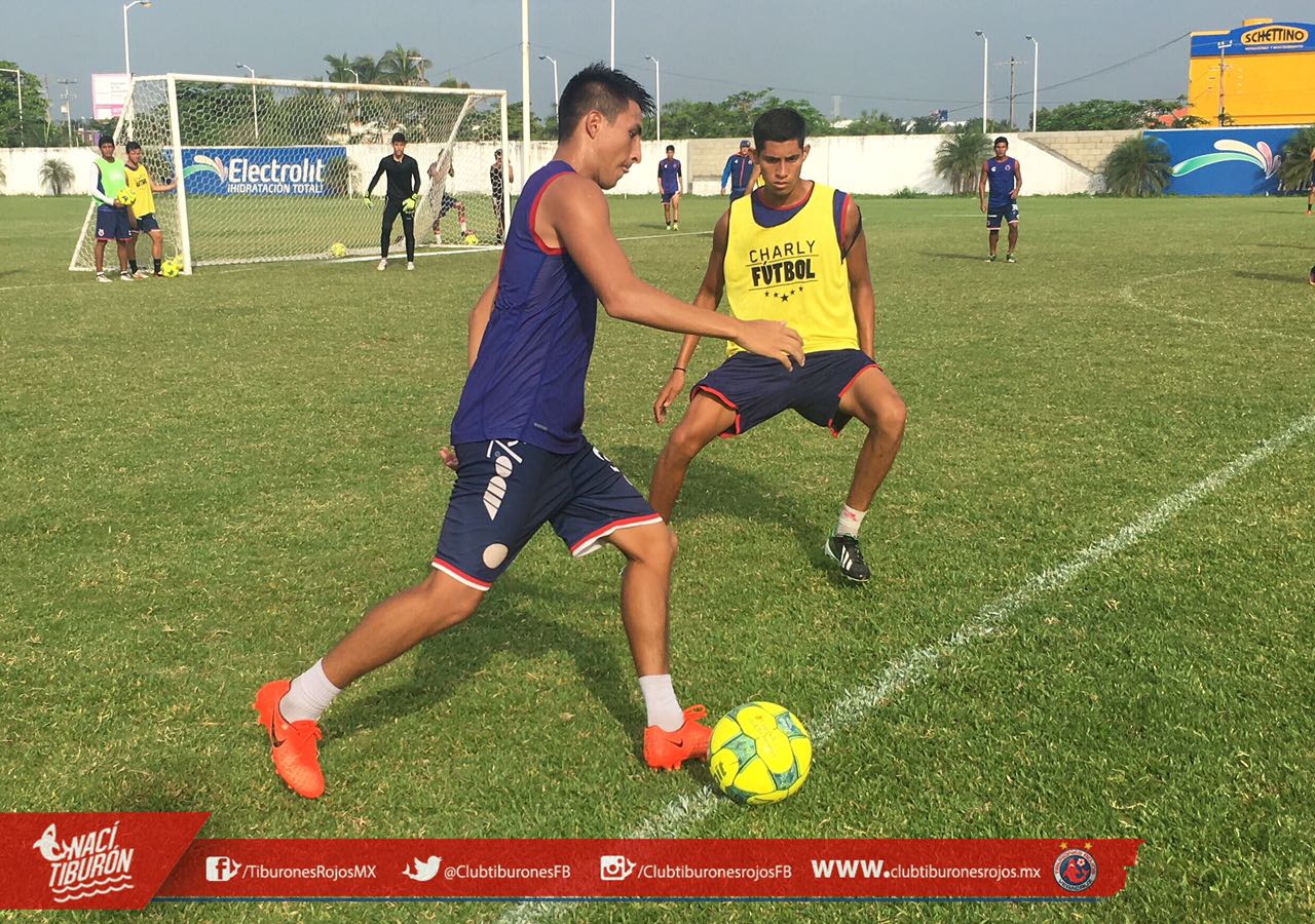 Intensa sesión para los Tiburones Rojos Sub-20