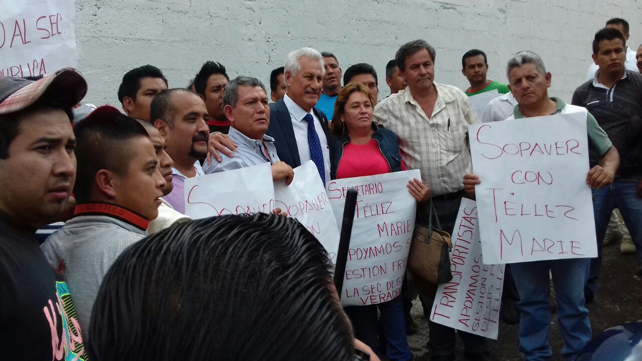 Avalan taxistas trabajo de Téllez Marié y refrendan su disposición de apoyar en el combate a la inseguridad