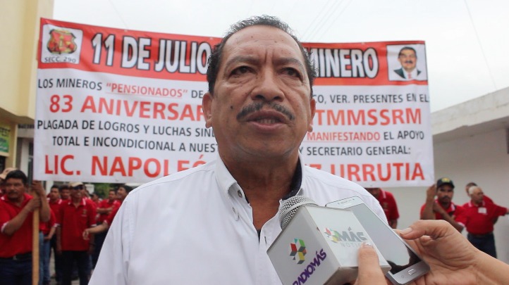 Conmemoran fundación del sindicato de mineros en Pánuco