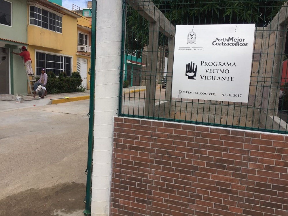 Colonia Guadalupe Victoria de Coatzacoalcos se integran al programa de vecino vigilante para prevenir delitos