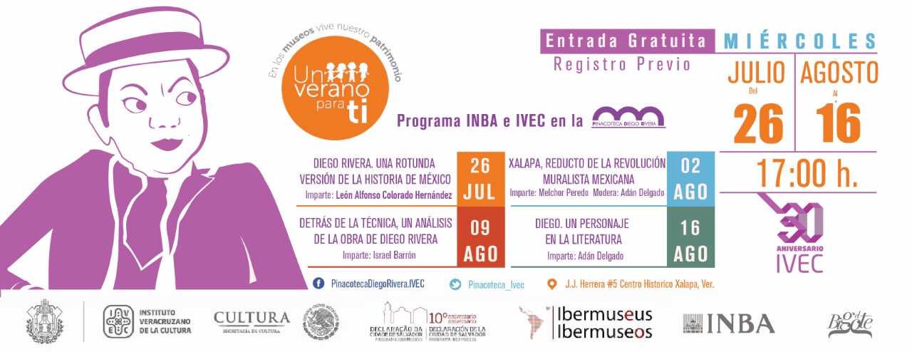 Ofrecen IVEC e INBA actividades gratuitas en el programa Un verano para ti
