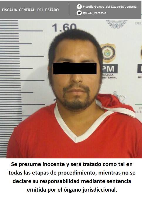 Apresa Policía Ministerial a tres sujetos por agresión a mujer y niños, en Carlos A. Carrillo, Cosamaloapan y Córdoba