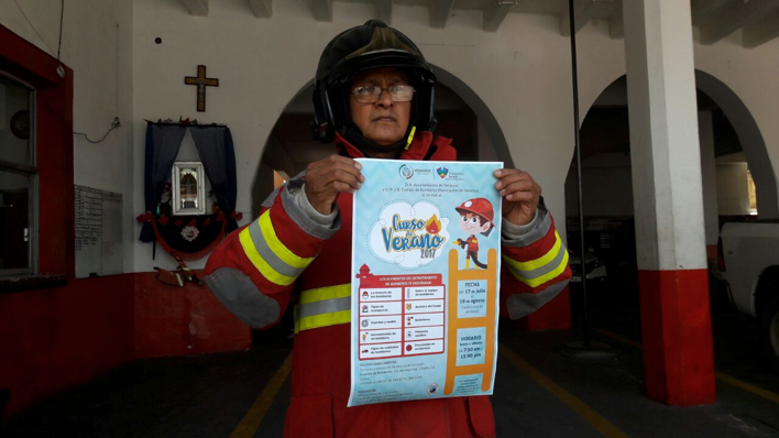 Invitan Bomberos de Veracruz al curso de verano 2017