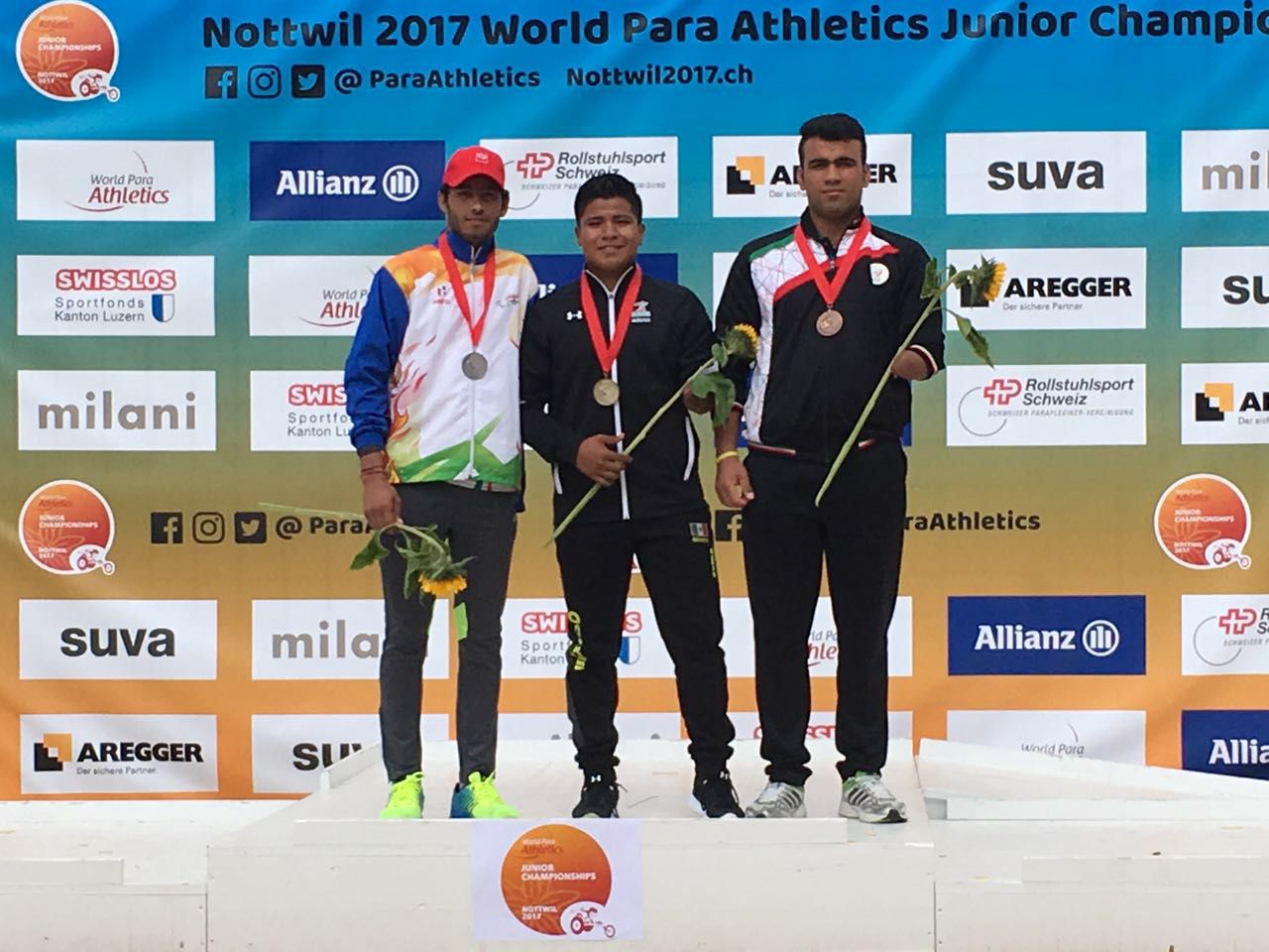 Oro para Eliezer Buenaventura en Mundial Junior Para-Atletismo en Suiza