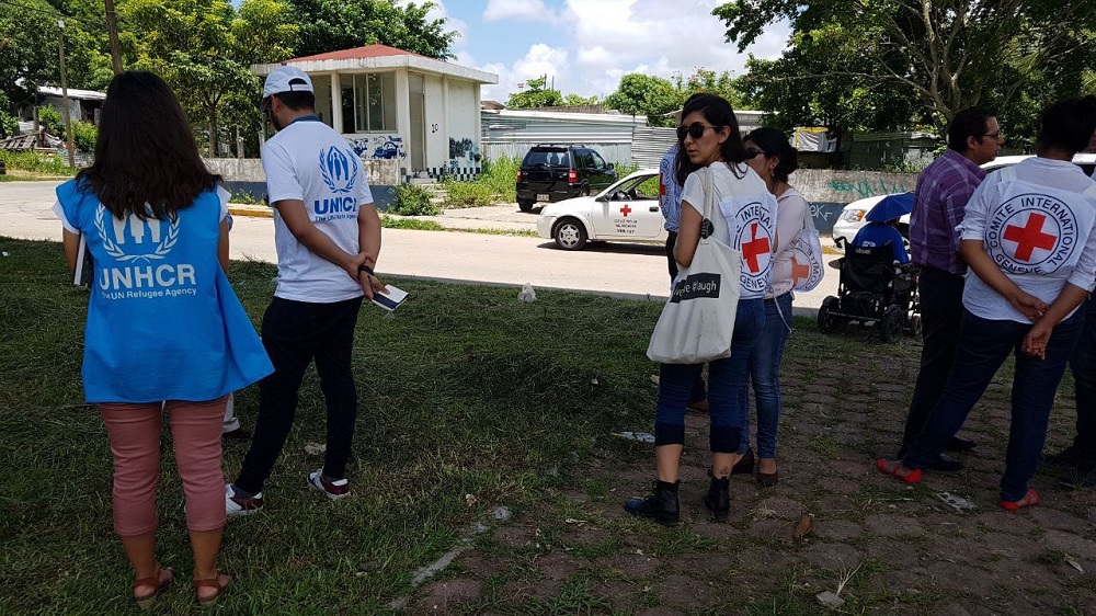 Construyen un albergue para personas migrantes, refugiadas y solicitantes de asilo en Coatzacoalcos