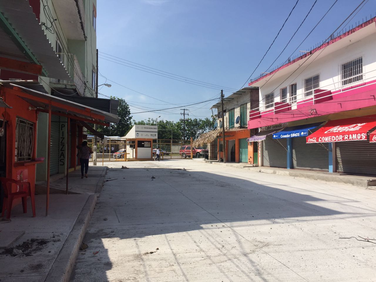 Lista la pavimentación del acceso al Tecnológico Superior de Tierra Blanca