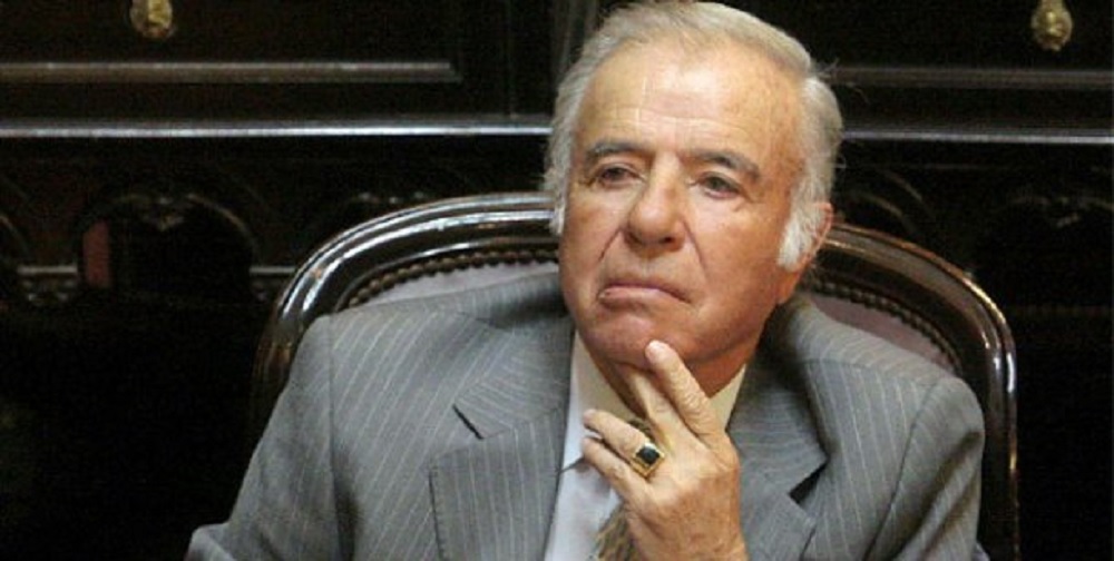 Menem logra postularse a reelección como senador pese a condena por tráfico