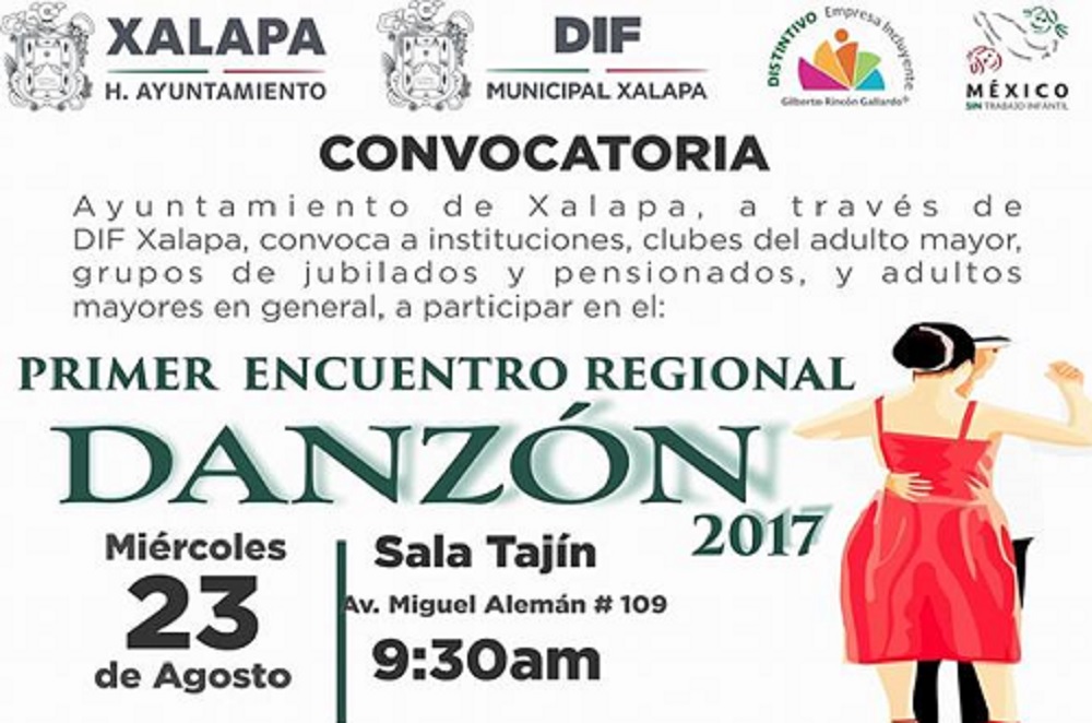 DIF Xalapa llevará a cabo el Primer Encuentro Regional de Danzón