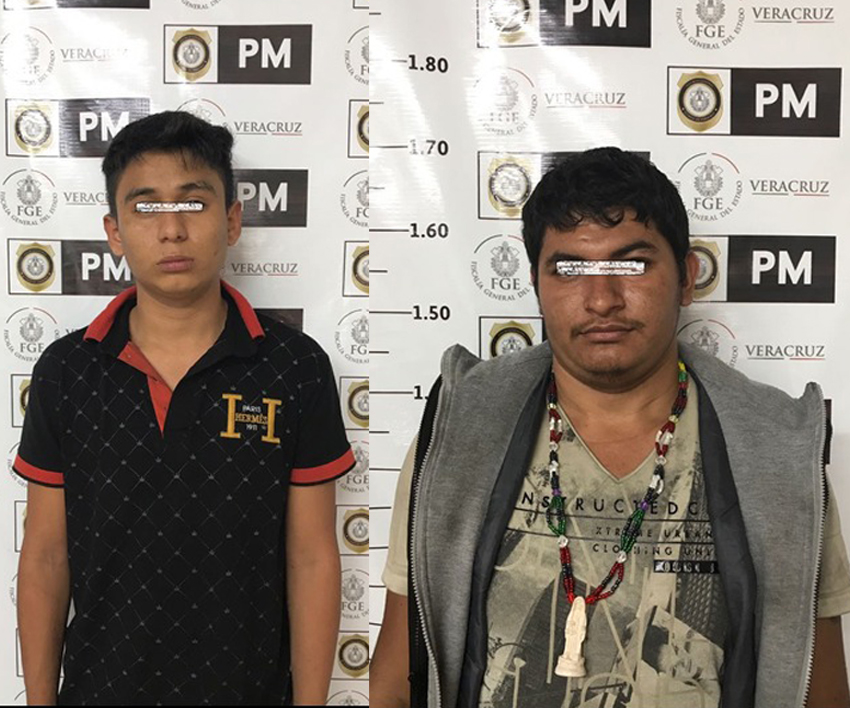 Esclarece Fiscalía Regional Xalapa homicidio de comerciante de metal, dos detenidos