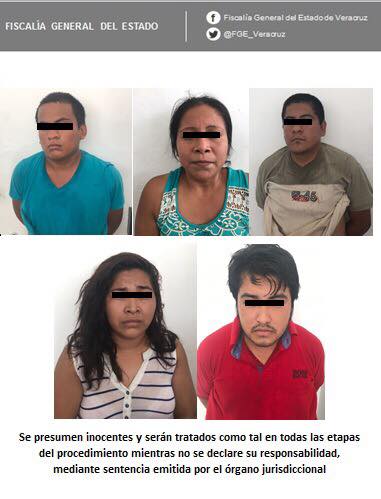Obtiene FGE vinculación a proceso de cinco detenidos por secuestro de médica, en Tuxpan