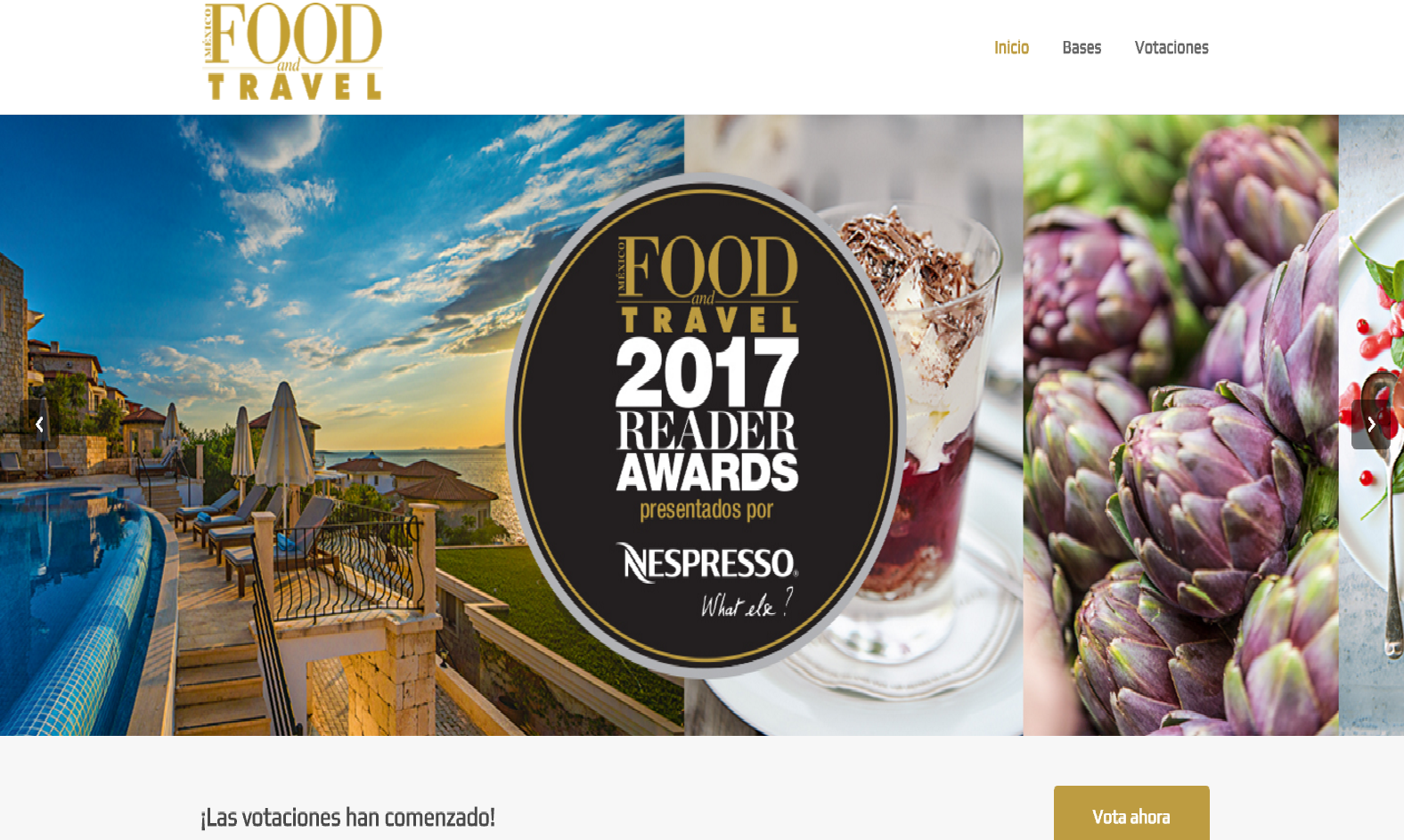 Veracruz nominado a dos premios de la prestigiada revista británica «Food and Travel»