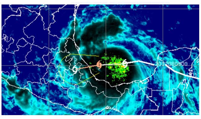Alerta Roja en todo Veracruz por llegada de Franklin