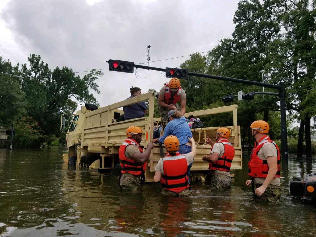 Alertan sobre inundaciones “catastróficas” para Texas por Harvey