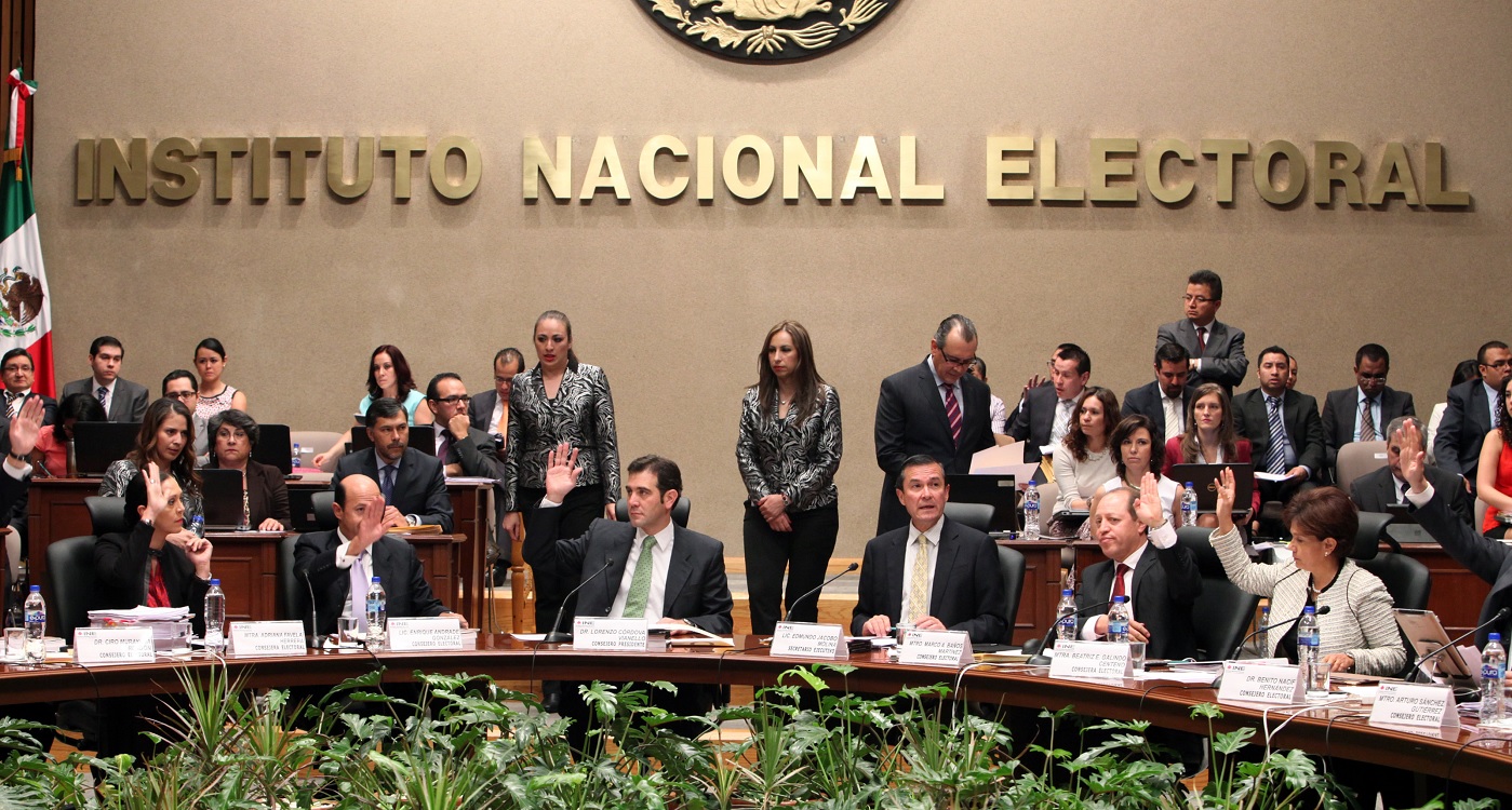 Aprueba consejo del INE coalición PRI, PVEM y Nueva Alianza