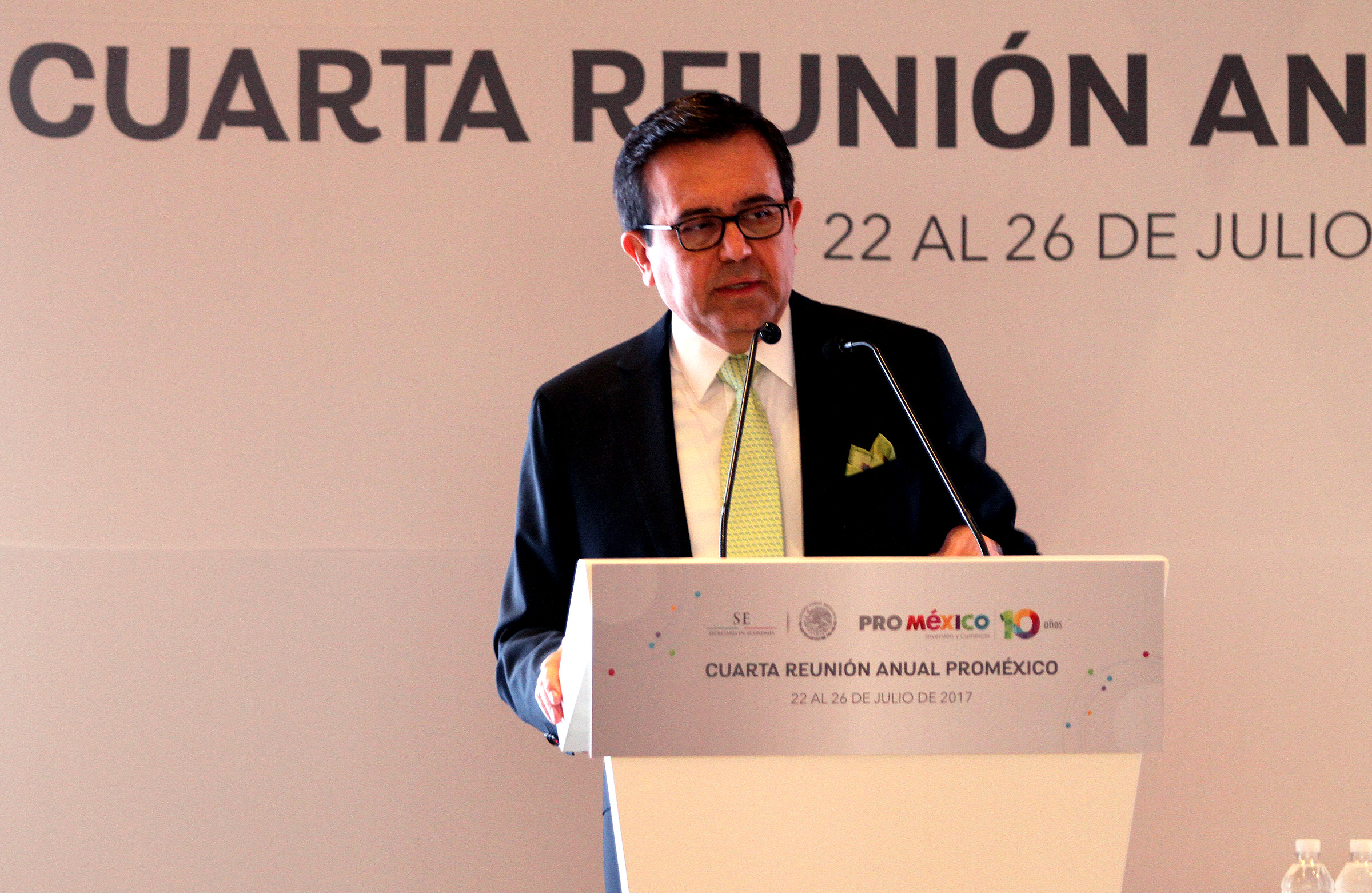 Segunda ronda del TLCAN se realizará en septiembre en México: Guajardo