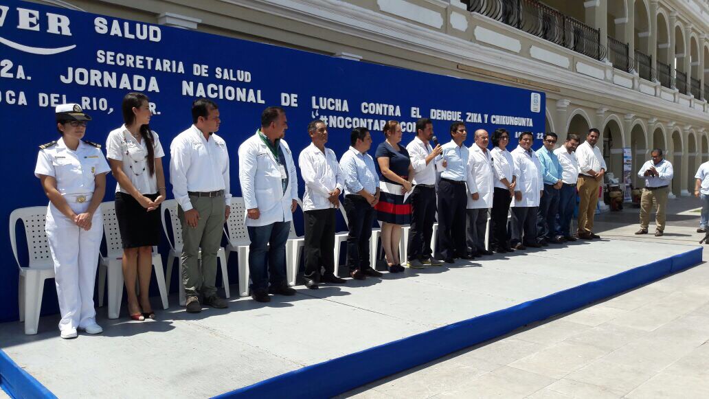 En Boca del Río inicia jornada nacional de lucha contra dengue, zika y chikungunya