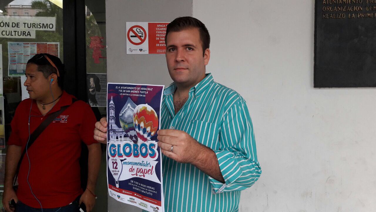 Ayuntamiento de Veracruz realizará muestra de Globos Monumentales de Papel