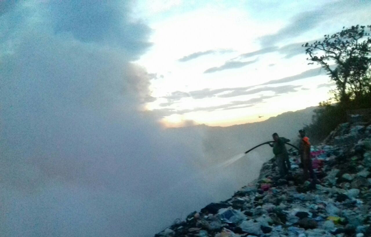 Controlado incendio en basurero municipal de Misantla: PC