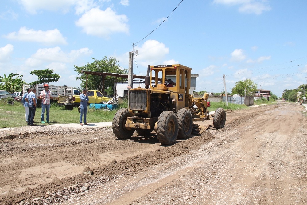 En Pánuco reactivan obra del bulevar Aldama