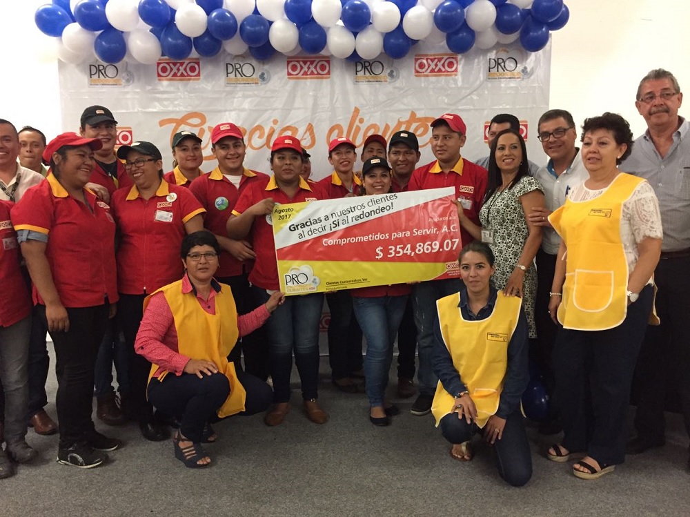 Asociación Comprometidos para Servir recibe recursos del programa “Responsabilidad OXXO” PRO